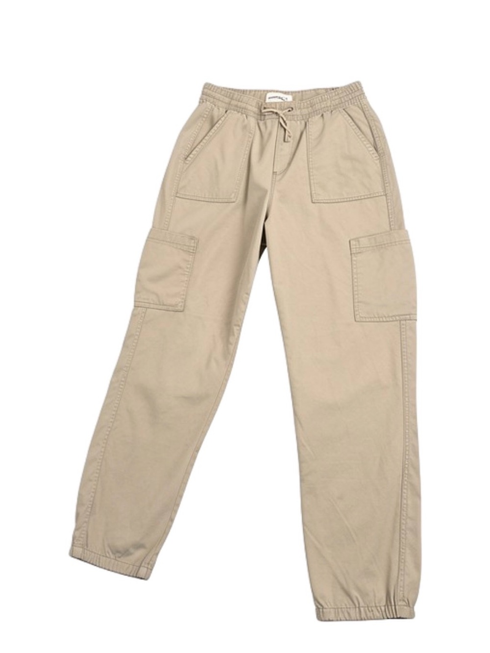 Abercrombie Kids 13/14 NWT Khaki Tech Cargo Jogger Pants